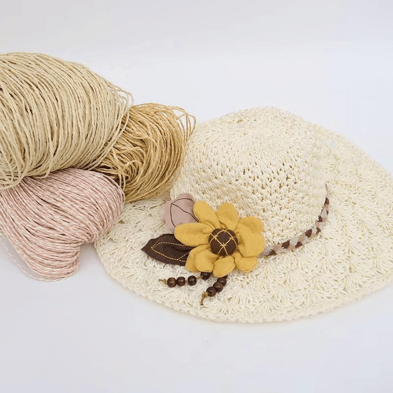 200g 2 strati di cotone filato - Crochet Bag Raffia recensione e prezzo