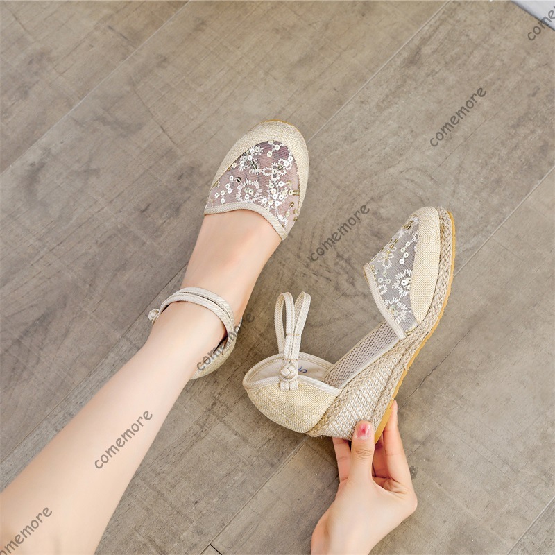 Sandali con zeppa in pizzo e r - Wedge Espadrille Women recensione e prezzo